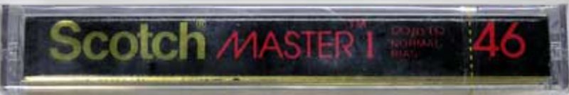 Compact Cassette Scotch Master I 46 Type I Normal 1981 Japan