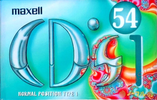 Compact Cassette Maxell CD`s I / CD`s 1 54 "CDS1-54L" Type I Normal 1997 Japan