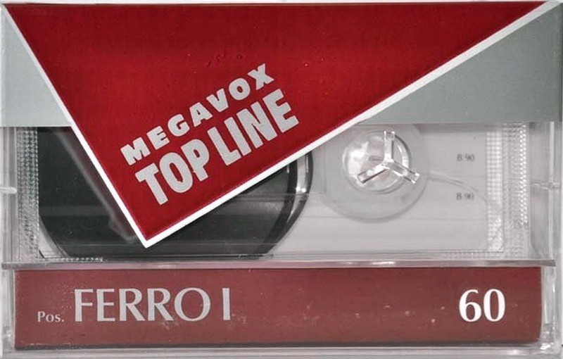 Compact Cassette Megavox 60 "Top Line" Type I Normal Germany