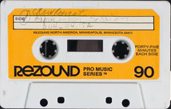 Compact Cassette Rezound PRO Music Series 90 Type I Normal 1976 USA