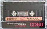 Compact Cassette Kenwood CD 60 Type II Chrome 1985 Worldwide