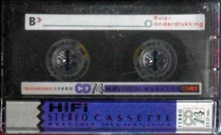 Compact Cassette Sound and Vision CD 74 Type I Normal 1988 Netherlands