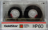 Compact Cassette Goldstar HP 60 Type I Normal 1990 USA