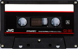 Compact Cassette JVC GI 90 "Dynarec" Type I Normal 1988 North America