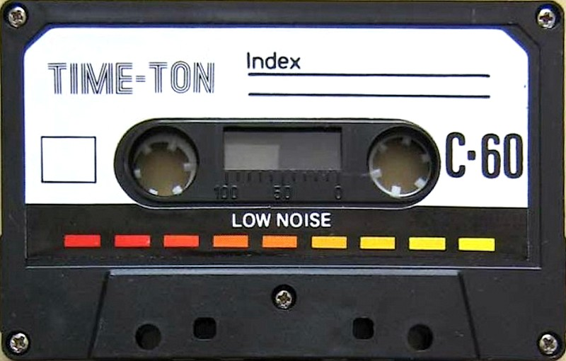 Compact Cassette Time-Ton 60 Type I Normal 1978 Hong Kong