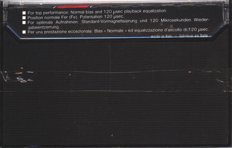 Compact Cassette Scotch Master I 60 Type I Normal 1977 Europe