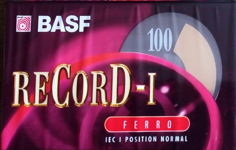 Compact Cassette BASF Record I 100 Type I Normal 1997 Europe