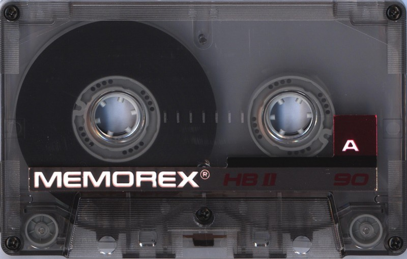 Compact Cassette Memorex HB II 90 Type II Chrome 1987 USA
