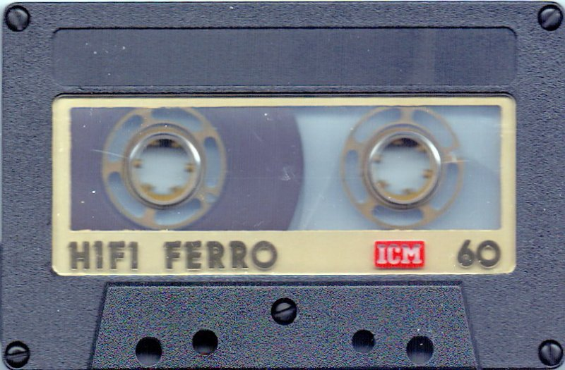 Compact Cassette ICM SD I 60 Type I Normal 1989 Europe