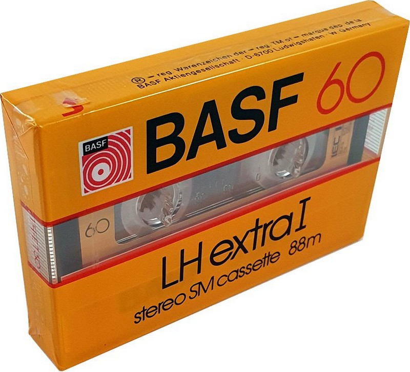 Compact Cassette BASF LH Extra I 60 Type I Normal 1981 Europe