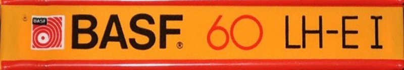 Compact Cassette BASF LH Extra I 60 Type I Normal 1981 Europe