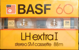Compact Cassette BASF LH Extra I 60 Type I Normal 1981 Europe