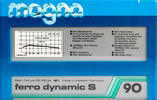 Compact Cassette Magna Ferro Dynamic S 90 Type I Normal 1987 Europe