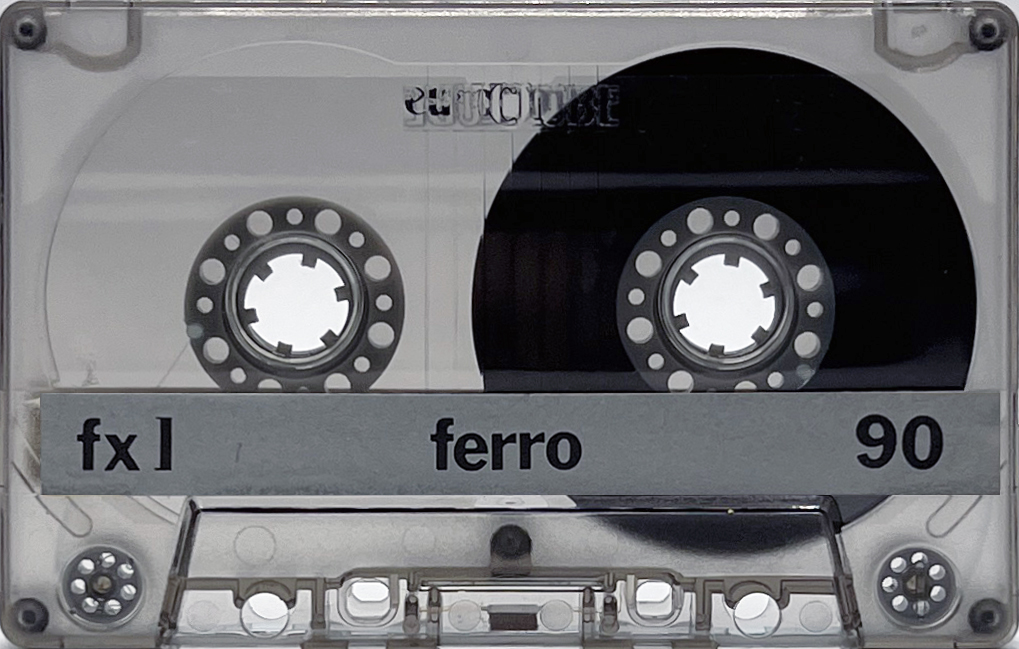 Compact Cassette Euroclube fx I 90 Type I Normal Portugal