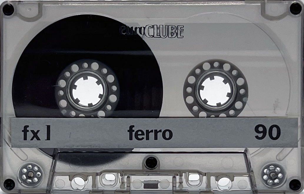 Compact Cassette Euroclube fx I 90 Type I Normal Portugal