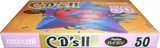 Compact Cassette Maxell CD`s II / CD`s 2 50 "CDS2-50J" Type II Chrome 1995 Japan