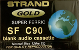 Compact Cassette Strand 90 "SF Gold" Type I Normal Europe