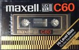 Compact Cassette Maxell UD XLII 60 Type II Chrome 1980 USA