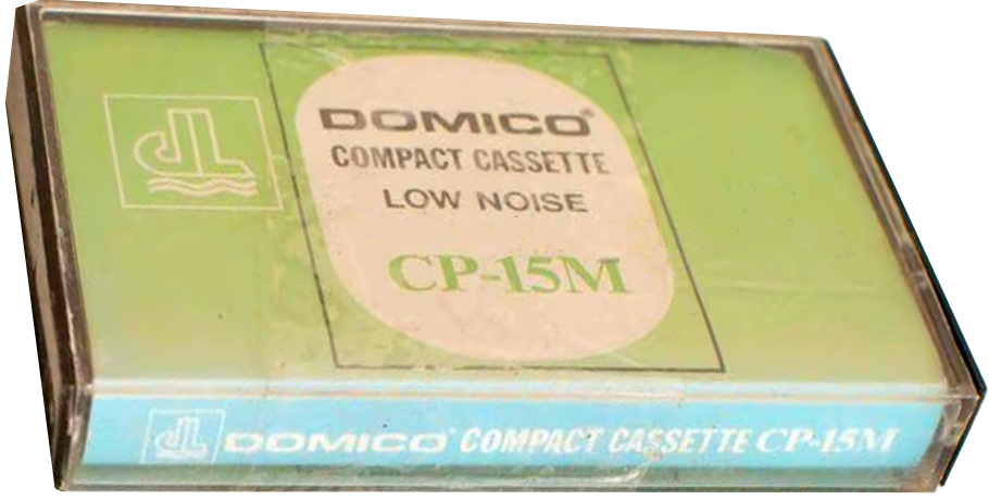 Compact Cassette Domico 15 "CP-15M" Computer Cassette Hong Kong