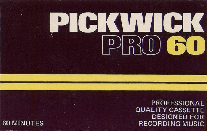 Compact Cassette Pickwick PRO 60 Type I Normal USA