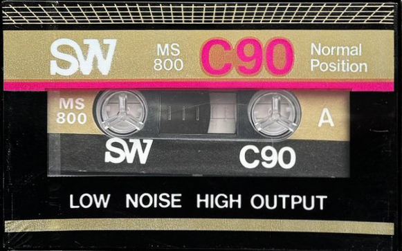 Compact Cassette SW MS 800 90 Type I Normal