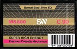 Compact Cassette SW MS 800 90 Type I Normal