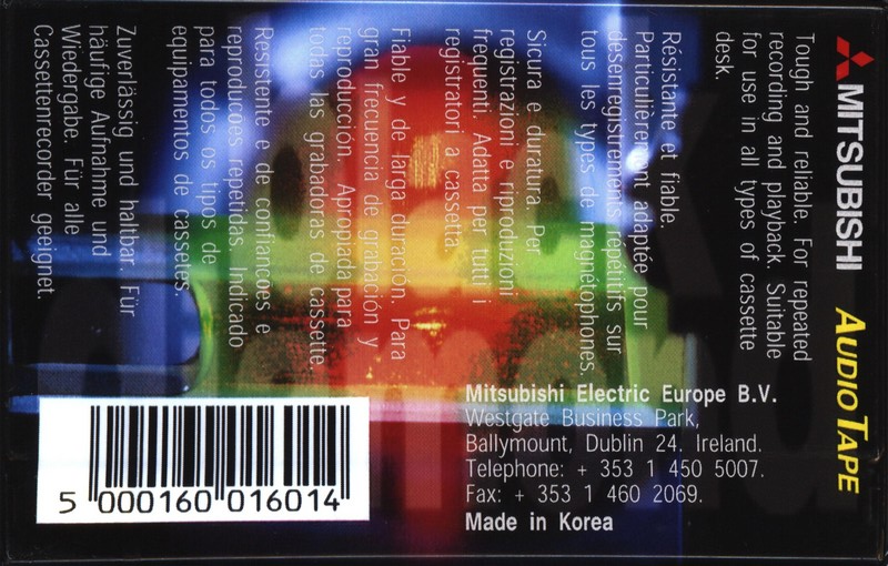 Compact Cassette Mitsubishi 60 Type I Normal 2002 Europe