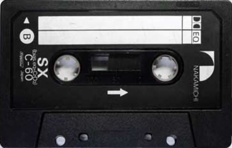 Compact Cassette Nakamichi SX 60 Type II Chrome 1976 Japan