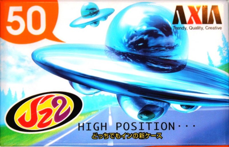 Compact Cassette AXIA J`z 2 50 "JZ2G 50" Type II Chrome 1997 Japan