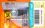 Compact Cassette AXIA J`z 2 50 "JZ2G 50" Type II Chrome 1997 Japan