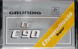 Compact Cassette Grundig 90 Type II Chrome 1981 Europe