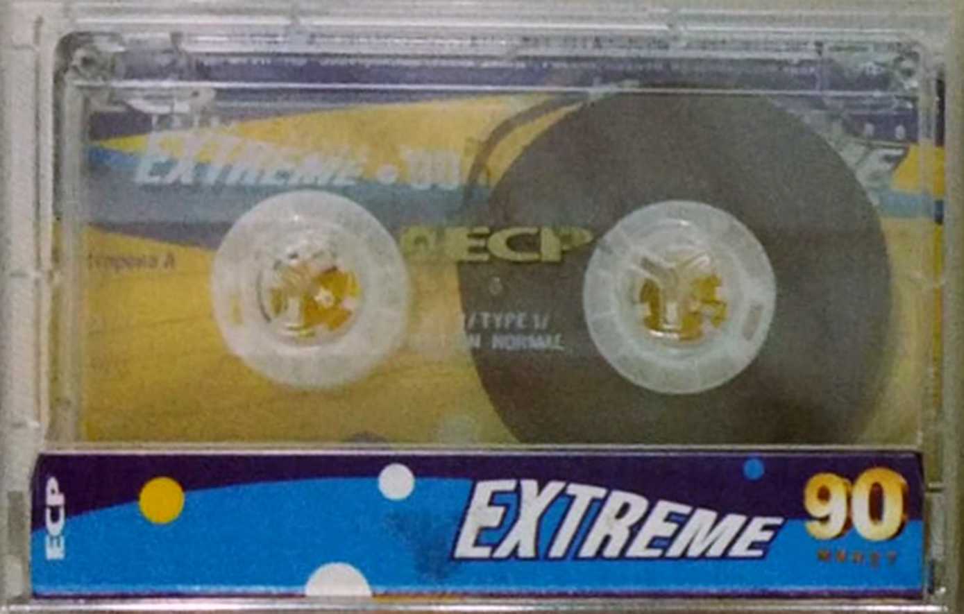 Compact Cassette ECP EF 90 "Extreme" Type I Normal 2005 Russia