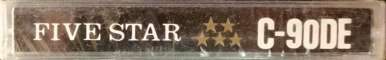 Compact Cassette Acme T Series 90 "Five Star" Type I Normal India