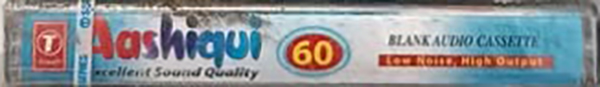 Compact Cassette T-Series 60 "Aashiqui" Type I Normal India