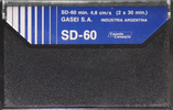Compact Cassette Sekai 60 Type I Normal Argentina