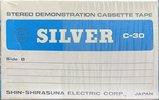 Compact Cassette Silver 30 "ME-229" Demonstration Tape 1981 Europe