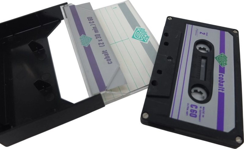 Compact Cassette Roticet 60 "Cobalt" Type I Normal 1973 Germany