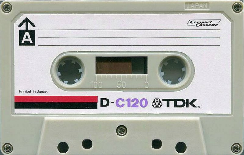 Compact Cassette TDK D 120 Type I Normal 1975 Europe, USA
