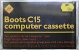 Compact Cassette Boots / Boots Audio 15 "C15" Computer Cassette 1984 UK