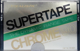 Compact Cassette SUPERTAPE Chrome 90 Type II Chrome 1978 USA