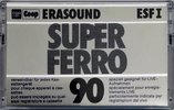 Compact Cassette Coop Erasound 90 "Super Ferro ESF I" Type I Normal Europe