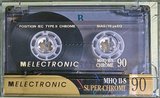 Compact Cassette Melectronic MHQ II-S 90 Type II Chrome 1993 Switzerland