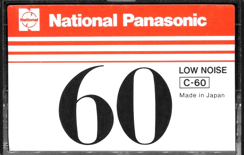 Compact Cassette National S 60 "RT-60S" Type I Normal 1972 Europe