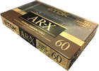 Compact Cassette TDK AR-X 60 "AR-X60M" Type I Normal 1990 Japan