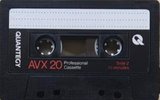 Compact Cassette Quantegy AVX 20 Type I Normal 1996 USA