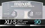 Compact Cassette Maxell XLI-S 90 Type I Normal 1986 Europe