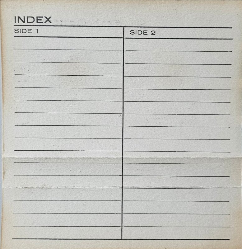 Compact Cassette Eurocasete 90 Type I Normal 1977 Spain