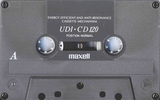 Compact Cassette Maxell UDI-CD 120 Type I Normal 1996 Europe