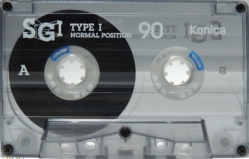 Compact Cassette Konica SG 90 Type I Normal 1993 Europe