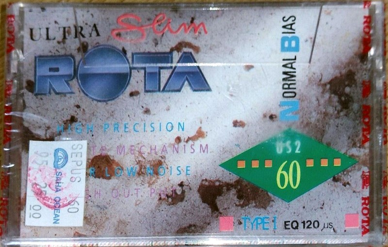 Compact Cassette ROTA 60 "US2" Type I Normal Thailand